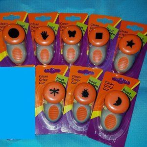 Set of 8 5/8" Paper Punch in Assorted Shapes